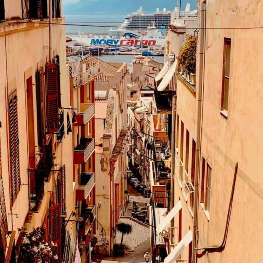 Panorama Di Mare Suite Via Cima Cagliari Centro Экстерьер фото