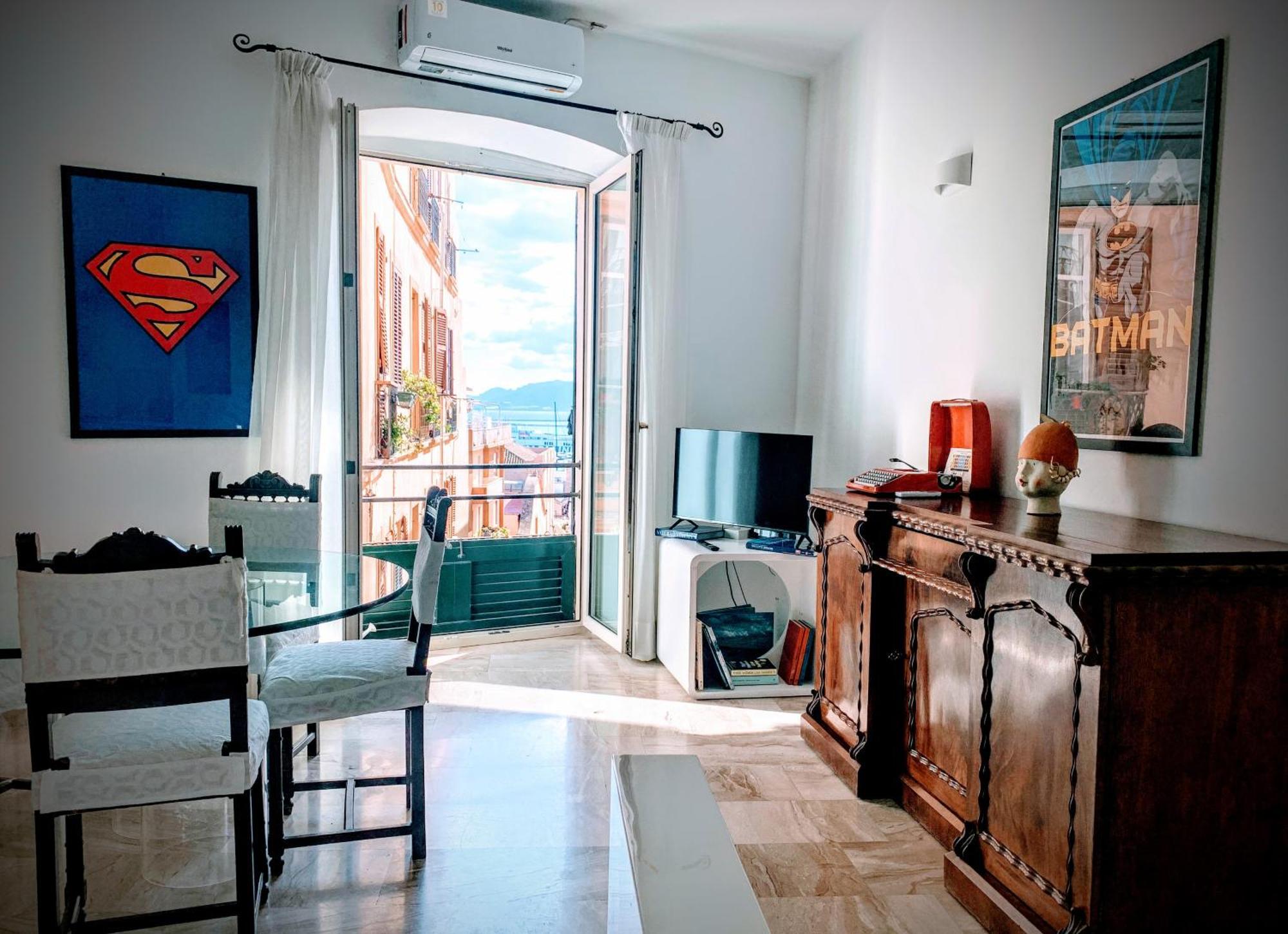 Panorama Di Mare Suite Via Cima Cagliari Centro Экстерьер фото